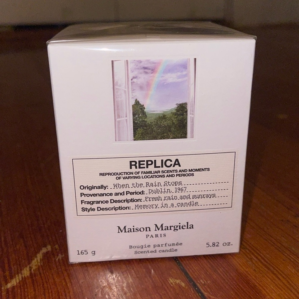 Replica When the Rain Stops Candle
